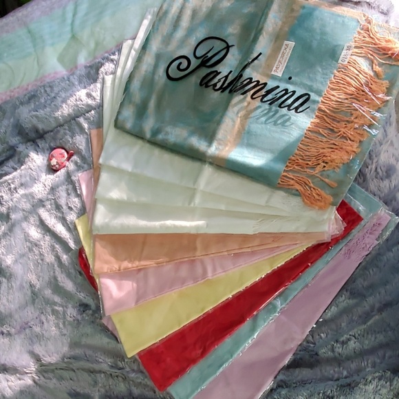 pashmina Accessories - ❤ Cashmere Silk Scarf/Wrap by PASHMINA NEW in PKG